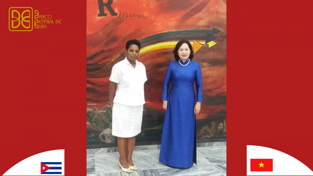 Imagen relacionada con la noticia :Ministras del BCC y del Banco Estatal de Viet Nam sostuvieron encuentro bilateral 